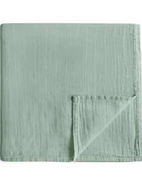 Mushie Organic Cotton Muslin Swaddle Blanket